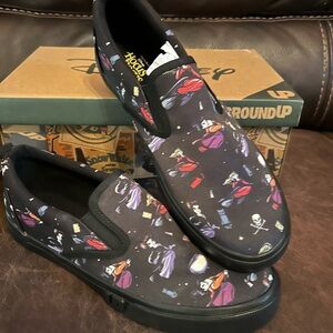 GROUND UP Hocus Pocus Slip On Sneakers Women Sz 9